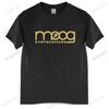Хлопковая футболка Мужская Летние футболки Синтезатор Moog Черная футболка с коротким рукавом Мужская летняя футболка Забавная футболка Мужская футболка