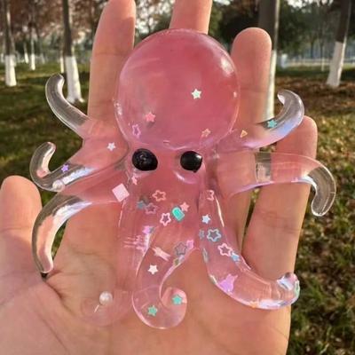 Сквиш Океанский Осьминог Сжималка Фиджет Симуляция Снятие Стресса Медленный Отскок Может Растягиваться Сенсорная Декомпрессия Подарок