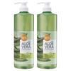 Kwaulnara Aloe Vera Moisture Real Soothing Gel 1000ml 2pcs