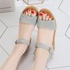 Women's Sandals Summer Essentials Beach Shoes Flat Shoes Girl Open Toe Casual Soft Walking Sandals