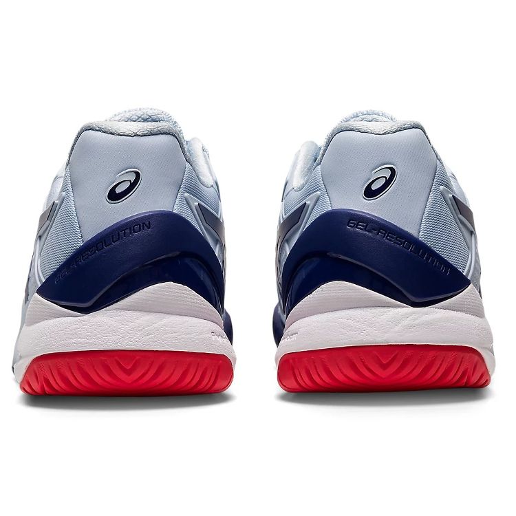 Asics Gel-Resolution 8 Удобные Прочные Низкие Теннисные Кроссовки Женские кроссовки Светло-голубые 1042A072-407