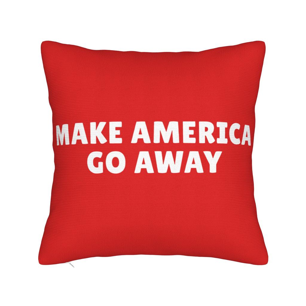 Nu Det Nu uk Greenland flag Pillowcase Polyester Cushion Cover Gift MAGA Throw Pillow Case Cover Home Zippered 4040cm