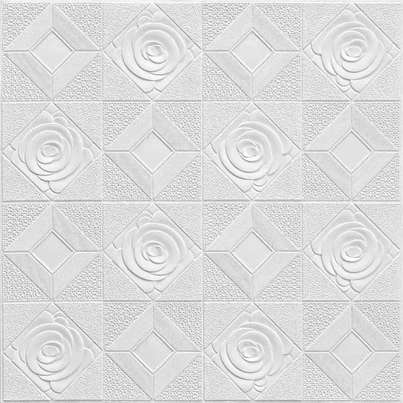 Европейский стиль Простые 3D Наклейки на стену Потолок ТВ Фон Декор Обои Аксессуары для ремонта дома Водонепроницаемый Декор