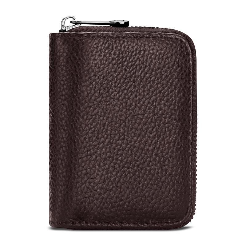 PU Leather Short Wallet With Zipper Coin Pocket Vintage Big Capacity Short Money Purse Card For Volvo XC90 XC60 C30 S60 C70 XC40
