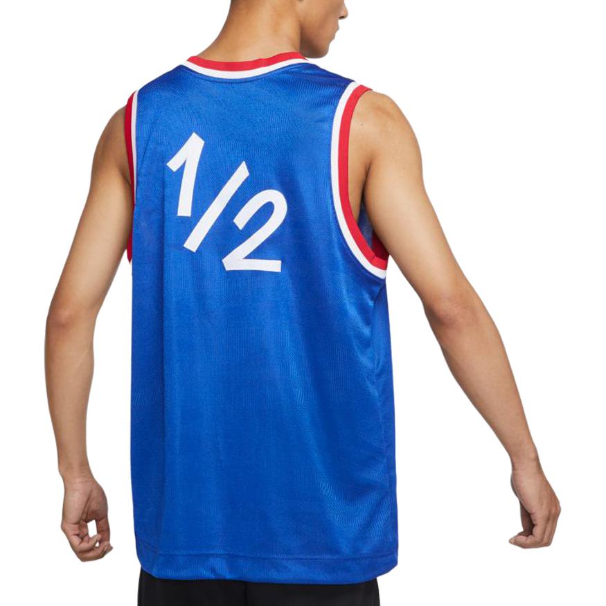 Nike Баскетбольная майка Dri FIT Унисекс Синяя DA5991-480