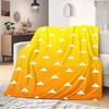 Demon Slayer Art Flannel Blanket Eye-catching Print For Home Sofa Bed Chair Travel Picnic -HE32