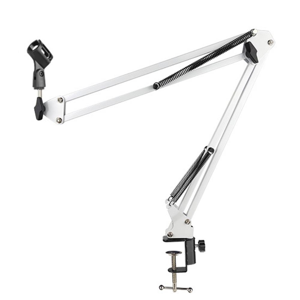 Extendable Microphone Holder Telescopic Bracket Microphone Clamp Microphone Stand  Desk Mount