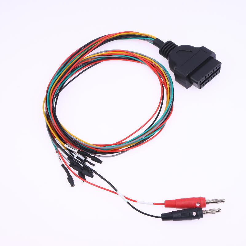 Car Obd2 Diagnostic Adapter Universal Ecu Connection Cable Ecu Pinout 12V Switch Mpps Obd Breakout Tricore Interface Cable