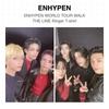 ENHYPEN Футболка с принтом WORLD TOUR WALK THE LINE Официальная фотокарточка