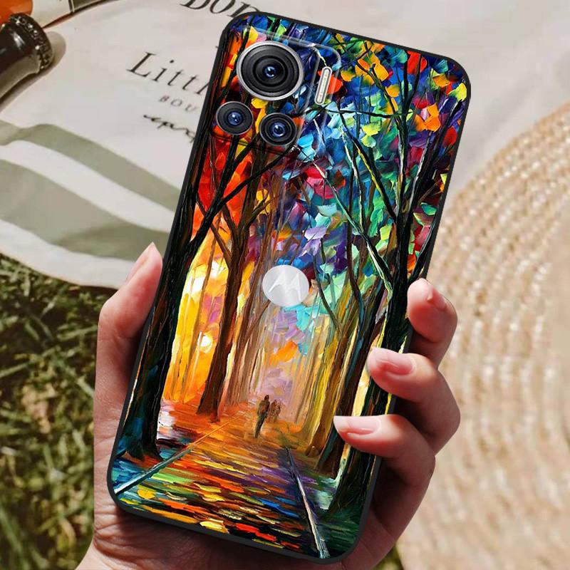Для Motorola Edge 30 Ultra Чехол Edge X XT-2201 Мягкие Силиконовые Задние Чехлы Для Moto Edge 30 Ultra TPU Чехол для Телефона Защитный Coque