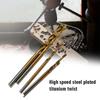100/50Pcs Titanium Coated Hss High Speed Steel Drill Bit Set Tool