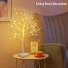 60 см пасхальное дерево светодиодный ночник береза для пасхального яйца медная проволока гирлянда лампа украшения подвесное дерево дети домашний декор для вечеринки