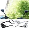 Motorcycle Skeleton Skull Hand Claw Shadow Rearview Side Mirror Fitting For 8mm 10mm Retrofitting Rearview Mirrors X5D2