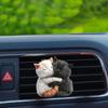2шт Милый котенок для обнимашек Аромадиффузор для духов Клипса Освежитель воздуха для автомобиля Украшение на вентиляционное отверстие автомобильного кондиционера Клипса для ароматерапии салона автомобиля