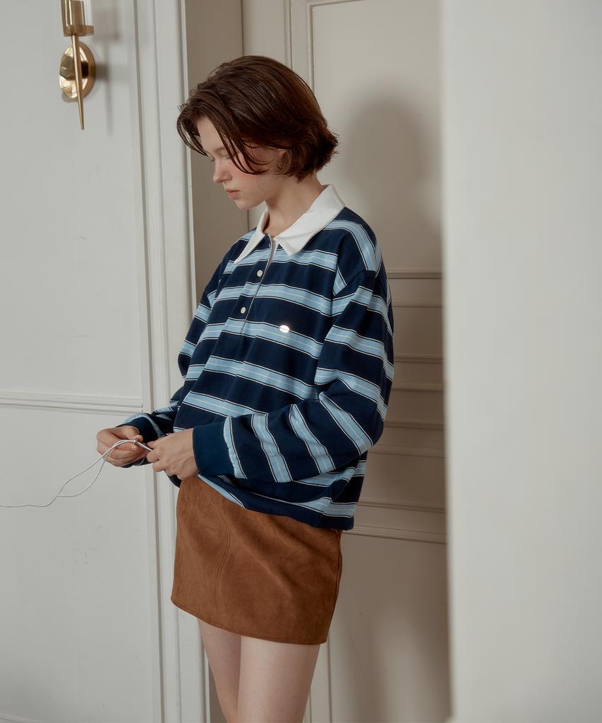 Anoetic Anc Suede Mini Skirt_Brown
