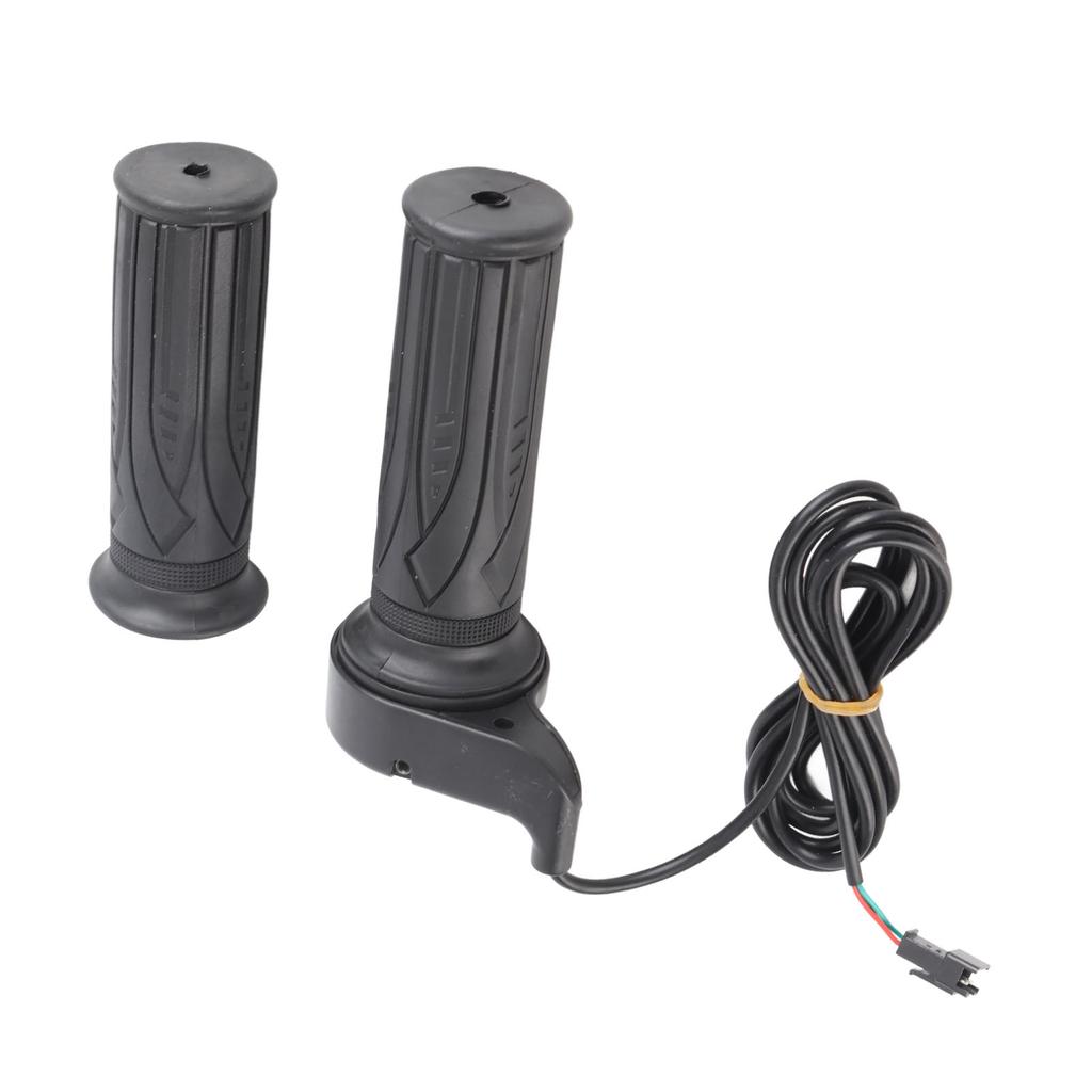 1 Pair Electric Bike Throttle Handle 20X Full Twist Skid Resistance Electric Bike Accelerator Grips