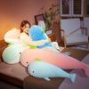 Marine Creature Whale Doll Plush Toy Aquarium Whale Throw Pillow Girl Bed Sleeping Soothing Rag Doll
