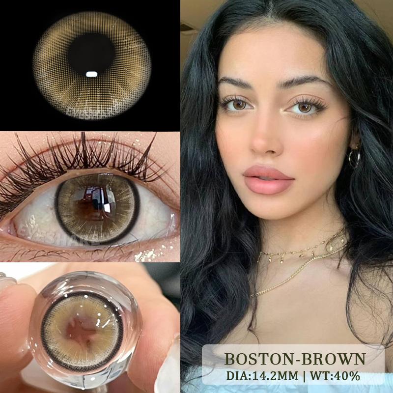 AMARA LENSES 2pcs Color Contact Lenses For Eyes Colored Lenses Eye Cosmetics Natural Contact Lense Yearly Cosplay Beautiful Puppiletes