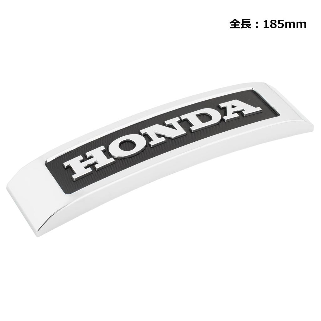 Эмблема мотоциклетных деталей Kijima Honda Genuine Logo L 185 мм Bush x2 Silver + Z9-14-040