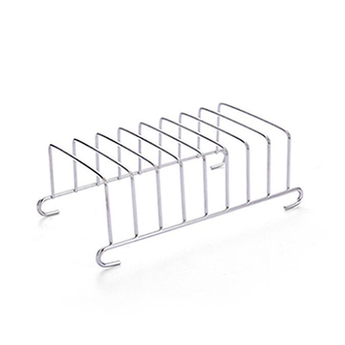 Подставка для тостов из нержавеющей стали, инструмент, решетка для охлаждения, держатель для хлеба, прямоугольная, аксессуары для аэрофритюрницы, для кухни и столовой