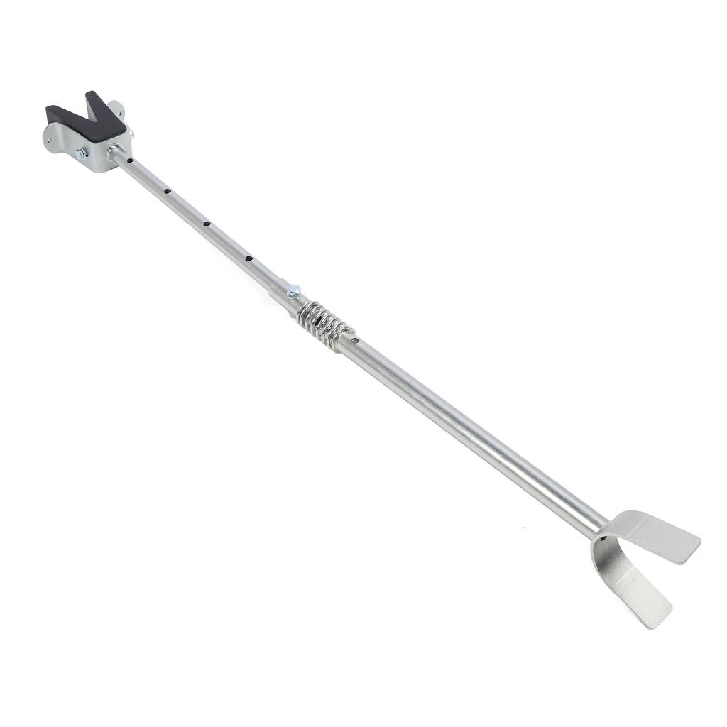 Boat Transom Saver with Spring 20.28 To 28.94in Adjustable Secure Engine Roller Trailer Mounts Outboard Motor Support