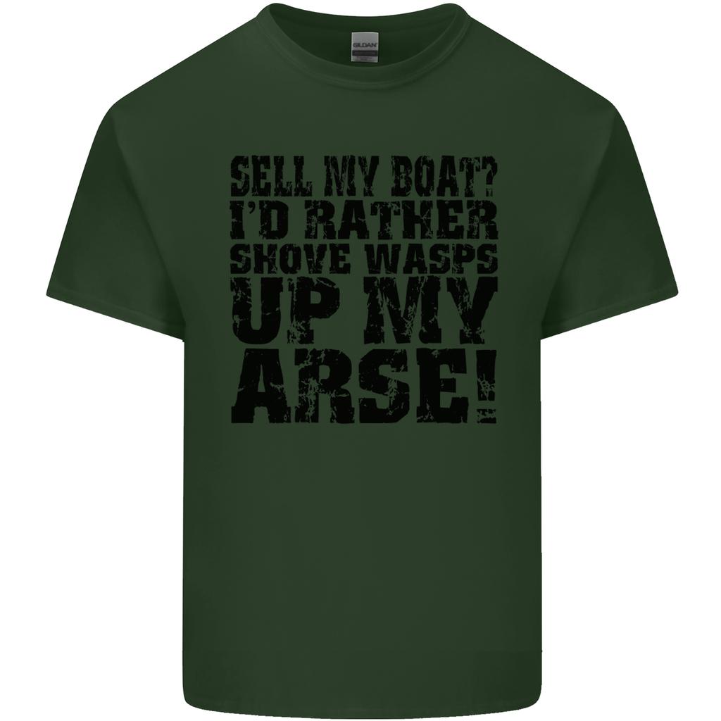 Sell My Boat Speedboat Yacht Dingy Sailing Unisexs Light Cotton TShirt