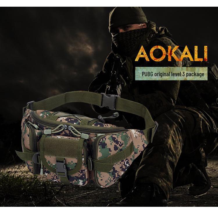 Унисекс камуфляжная многофункциональная поясная и нагрудная сумка для спорта на открытом воздухе и моды