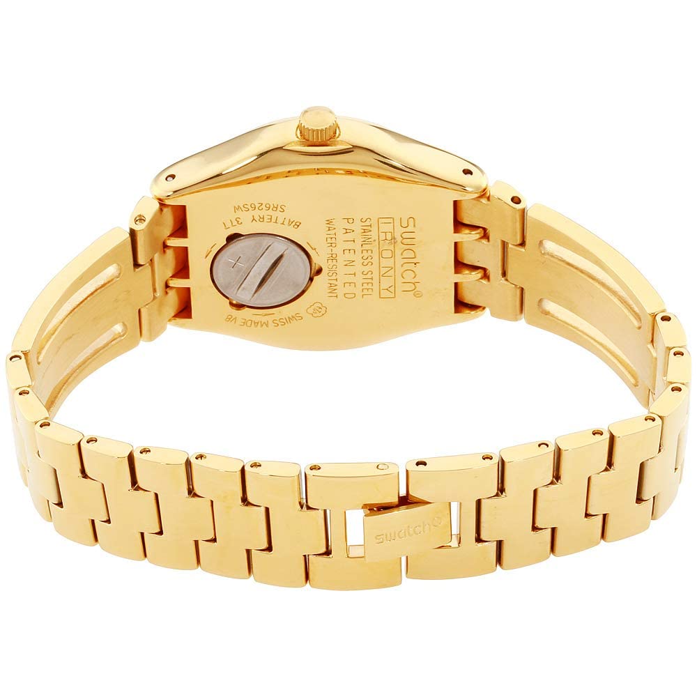 Watch Irony Medium YLG135G Genuine Imported Product [Swatch] Men's