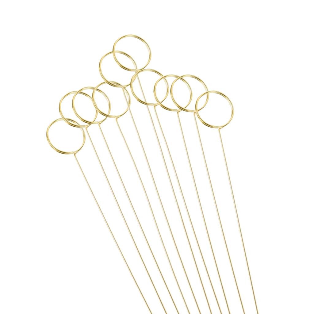 20Pcs Floral Card Holder Picks Metal Wire Place Card Holder Picture Holders Photo Stick Clip Floral Picks For Wedding Party