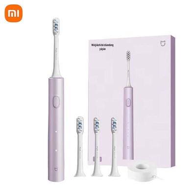 Звуковая электрическая зубная щетка Xiaomi T302, китайская вилка (адаптер в комплекте)