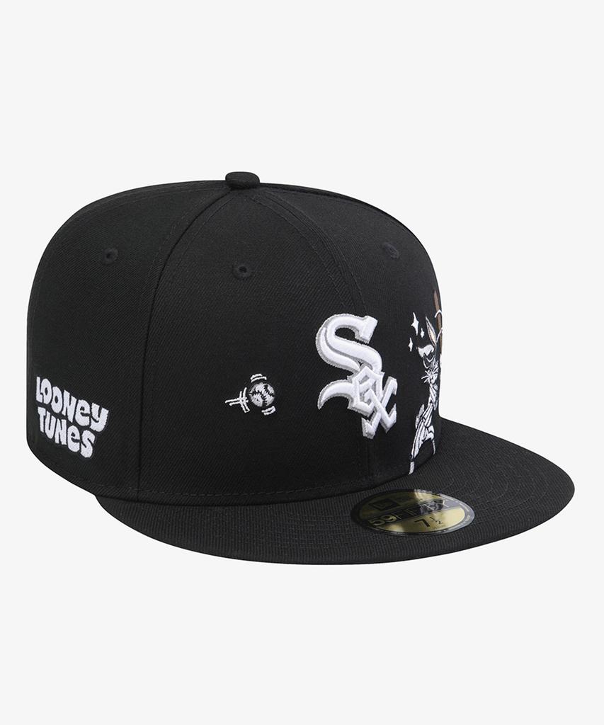 NEW ERA Looney Tunes Mlb Chicago White Sox Fitted Cap Black 60857868