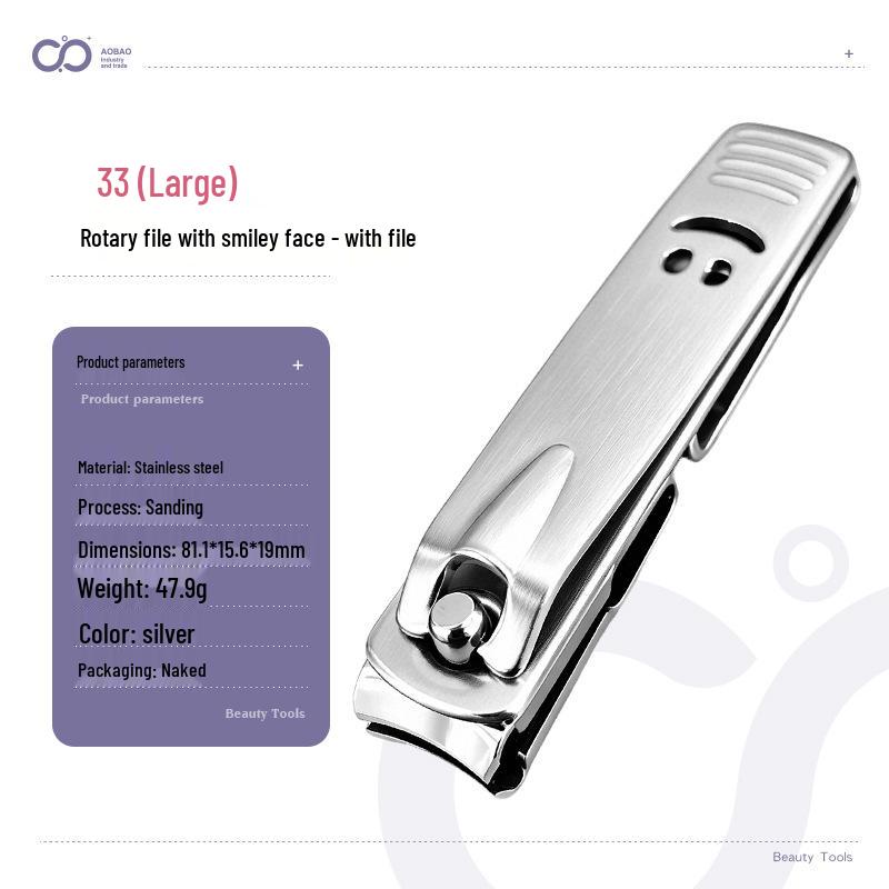Nail Clippers & File Manicure Set