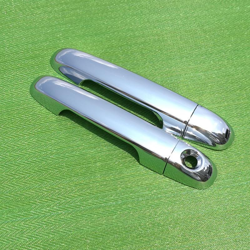 for Hyundai i20 2008 - 2013 PB Chrome Door Handle Cover Trim Set 2009 2010 2011 2012 Car Accessories Stickers Car Styling