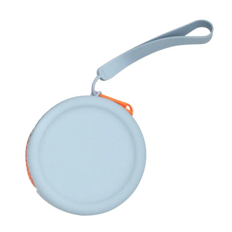 Популярный силиконовый кошелек для монет Мини-кошелек Сумка Однотонный Женский Девочкам Чехол для ключей и наушников Детский подарок