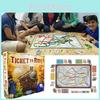 Захватывающая настольная игра Ticket to Ride Days Of Wonder Набор дополнений 1912