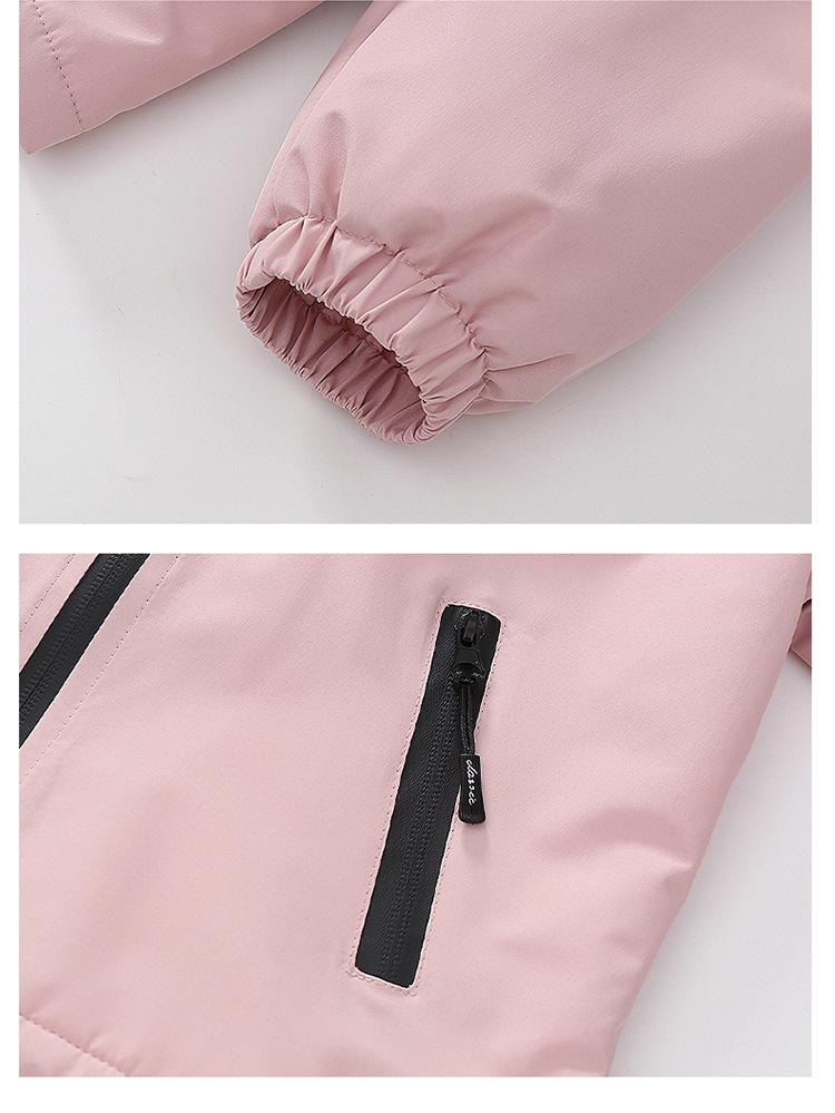 Модная детская ветровка на флисовой подкладке - Весна/Осень 2025