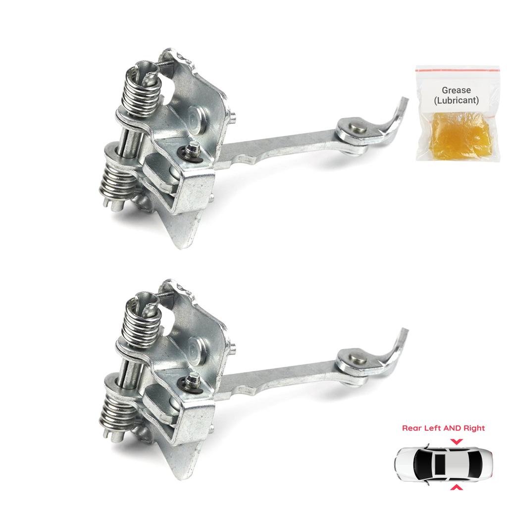BDP697-1 2 Pieces Rear Left AND Right Door Catch Hinge Brake Stop Check Strap Limiter for Renault 19 21 7702253350