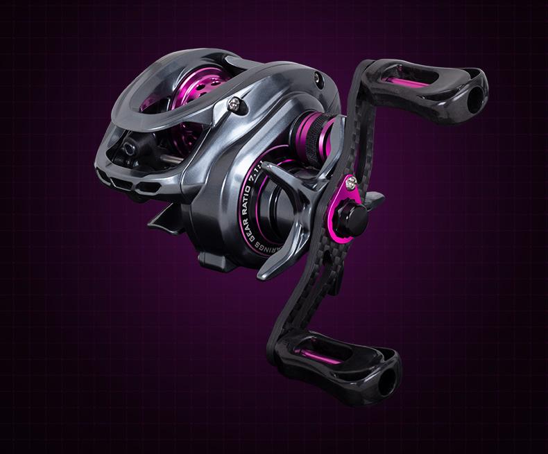 Kingdom Ультралегкая рыболовная катушка Finesse Baitcasting, 135 г, Micro Monster 7.1:1 8,1:1 легкая игровая катушка с мелкой катушкой весом 4 кг