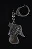 Scottish terrier, Aberdeen Terrier, Scottie - Silver-plated key ring with a dog in a gift box, handbag decoration, backpack pendant by Art-Dog brand