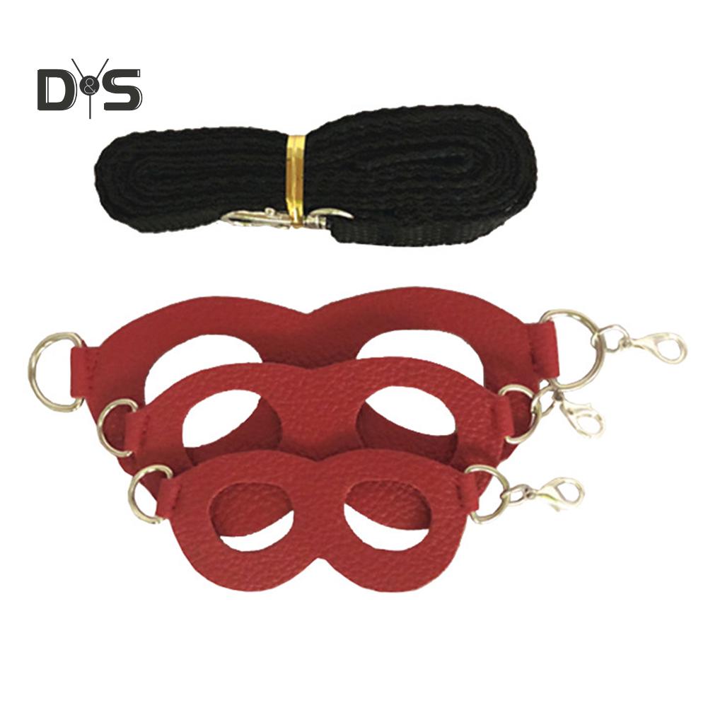 Регулируемая шлейка с поводком из искусственной кожи для белки крысы