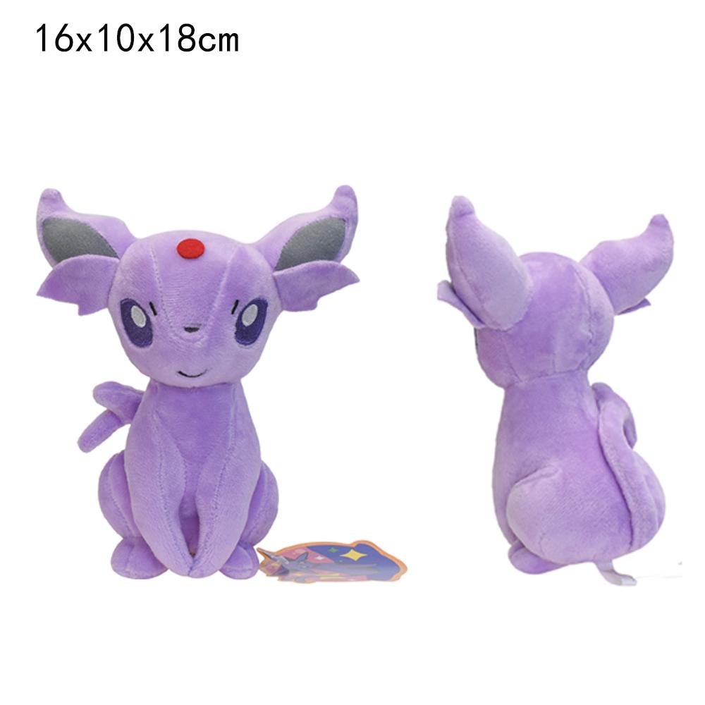 Eevee Plush Stuffed Doll Sylveon Leafeon Espeon Jolteon Glaceon Flareon Eevee Umbreon Soft Plusies ToyChristmas Gifts