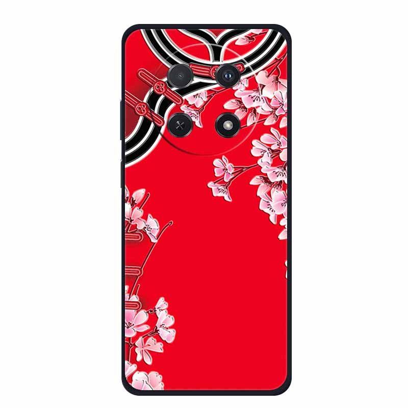 3D Тисненый Чехол Для Huawei Nova 14i Чехол Для Телефона Coque Цветы Силиконовый Мягкий Задний Чехол Для Huawei Nova 13i Y91 12i Чехол Funda Para