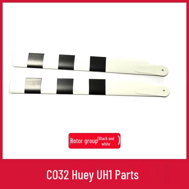 UH1 Huey Remote Control Helicopter Parts: Main Rotor, Landing Gear, Motor, Battery, Horizontal Shaft
