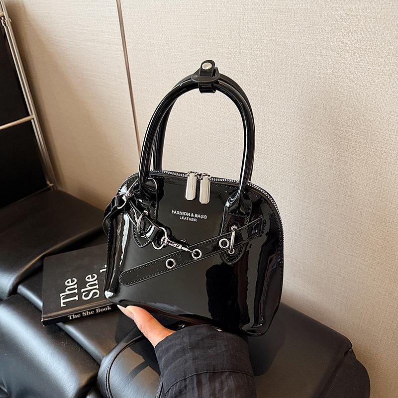 Сумка-ракушка премиум-текстуры, женская новая модная универсальная сумка-мессенджер, летняя популярная портативная маленькая сумка