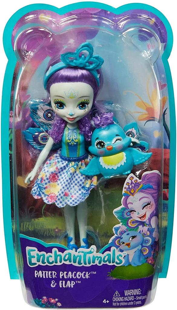 ENCHANTIMALS Куклы Main Heroes and Friends, маленькие куклы размером 6 дюймов (15 см) в ассортименте.
