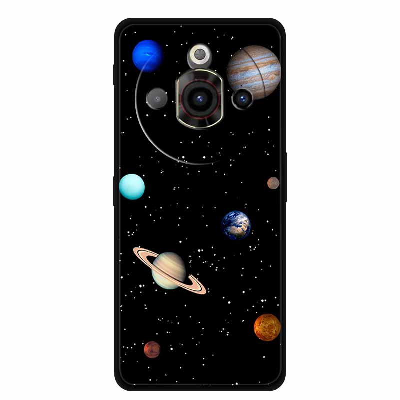 Для чехла NUBIA Focus Pro 5G Оригинальный Мягкий Силикон ТПУ Чехлы для Телефона Задняя Крышка Для NUBIAFocus Pro Модный Планета Защитный Coque