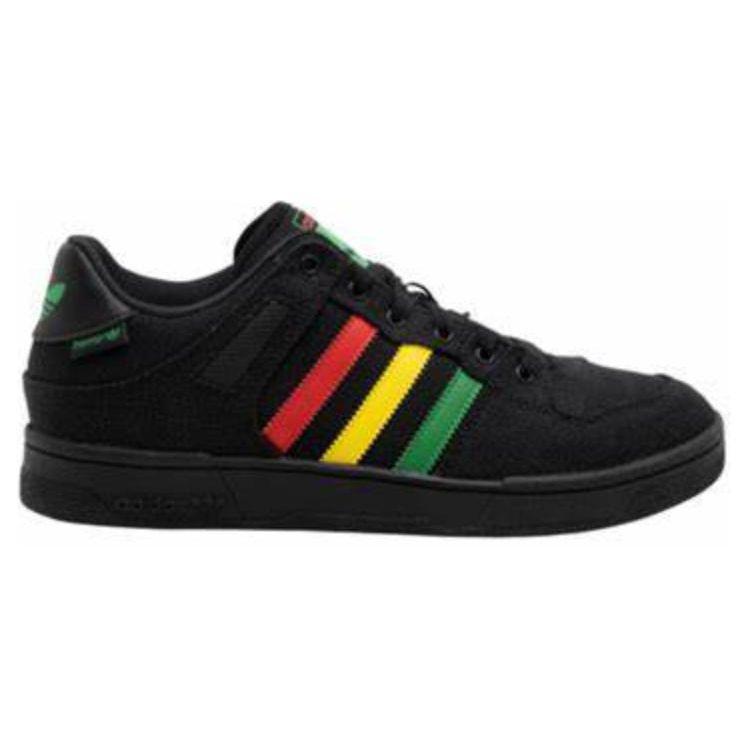 Adidas Samba OG Rasta - черные кроссовки унисекс Core-черный желтый студенческий-зеленый IH3119
