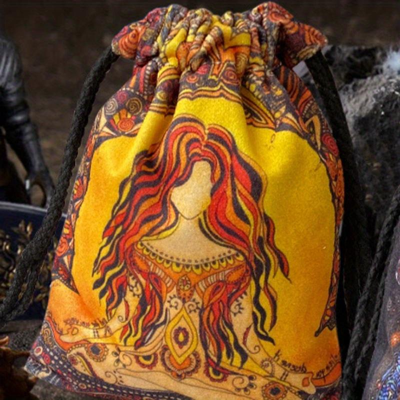 Velvet Storage Bag Dice Storage Bag Drawstring Tarot Card Holder Bag Jewelry Pouch Enthusiasts Hand Gift Bags
