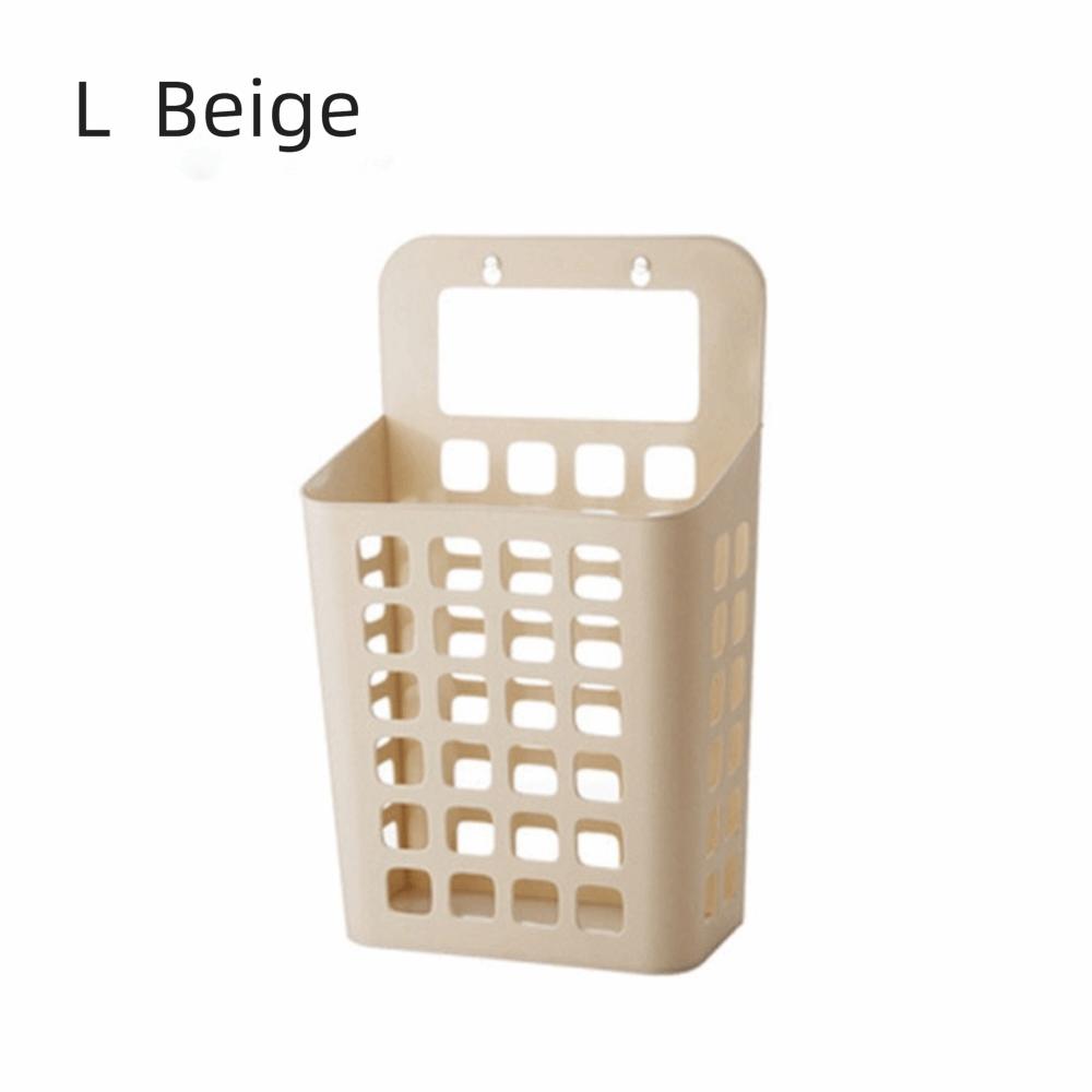 Folded Hanging Laundry Basket Draining Holes Dirty Laundry Organizer Bedroom Closet
