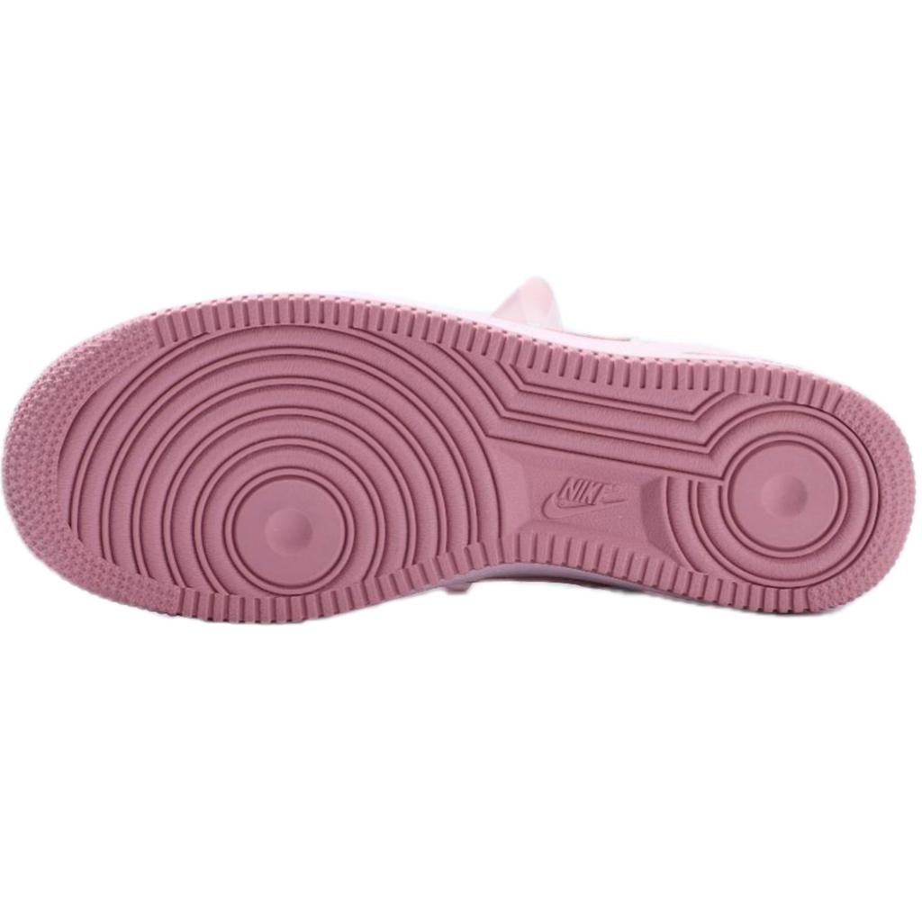 Nike Кроссовки Nike Air Force 1 для скейтбординга, детские, белые с розовым, CT3839-107(Team130-VAM)